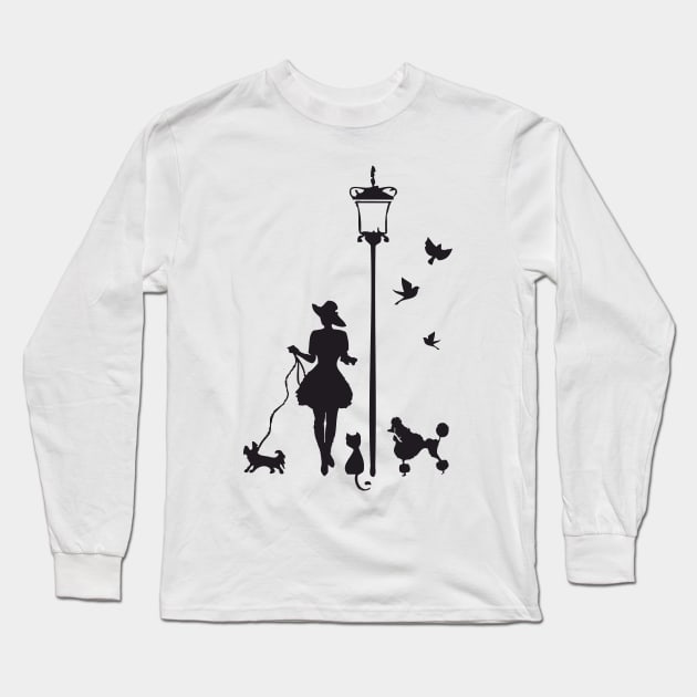 Animal lover Long Sleeve T-Shirt by ilhnklv